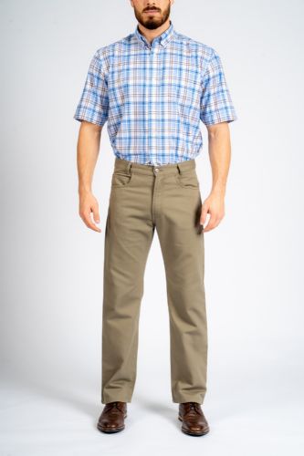 Carabou Bedford Cord Jeans Taupe 36XS